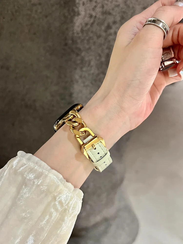 Aurelian Leather Band for Apple Watch