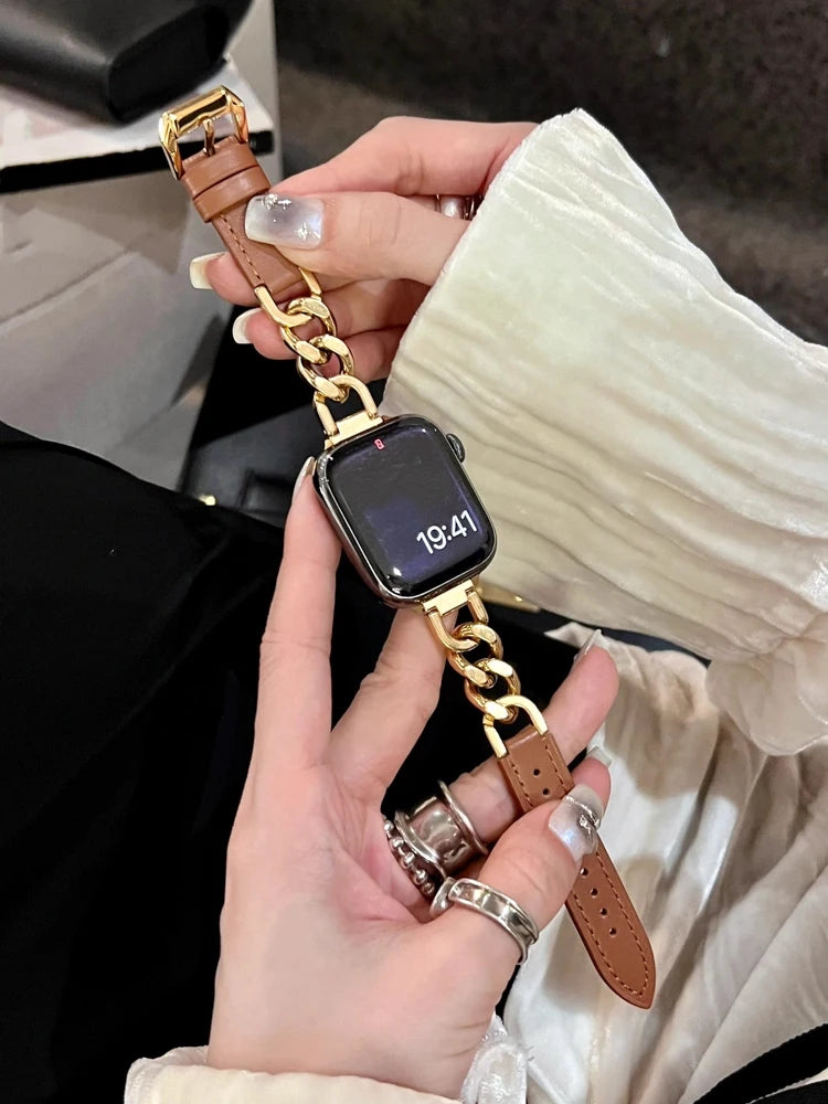Aurelian Leather Band for Apple Watch
