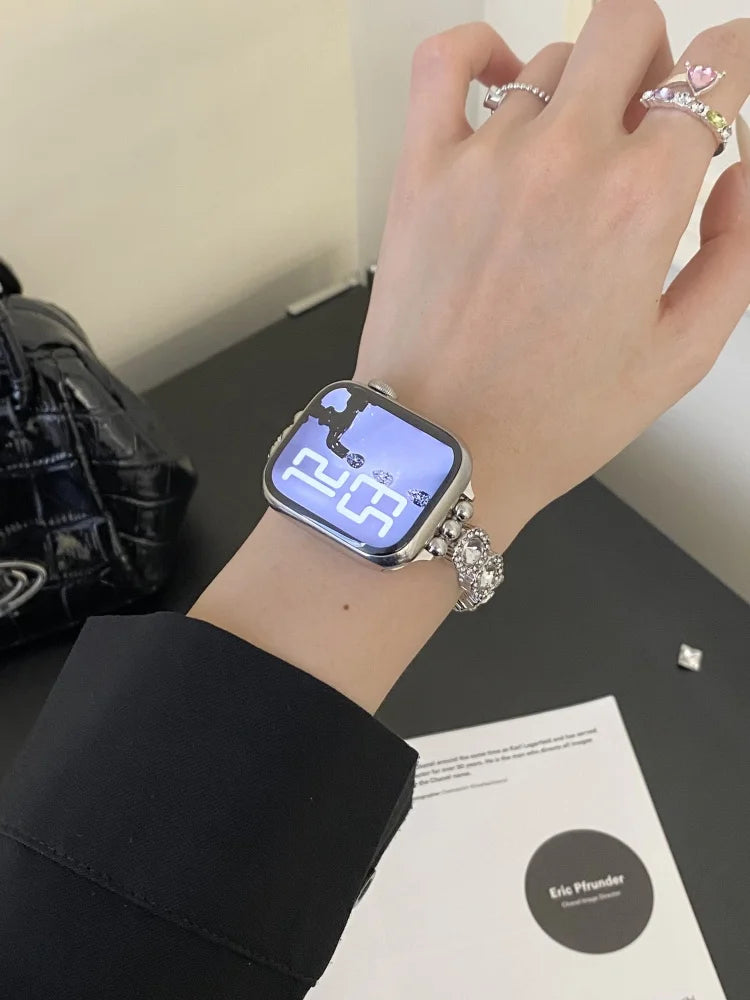 Aura Infinite Diamond Band for Apple Watch