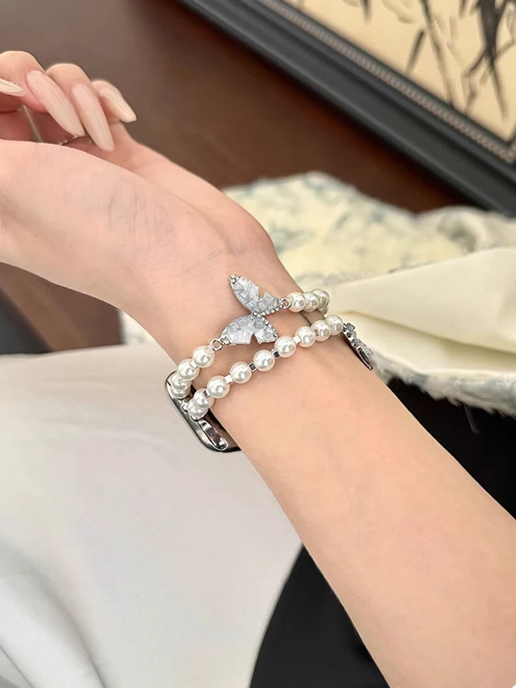 Mariposa Pearl Band for Apple Watch