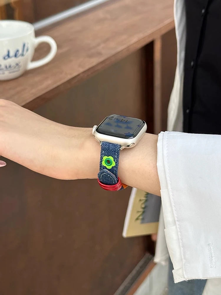 Indigo Heritage Band for Apple Watch
