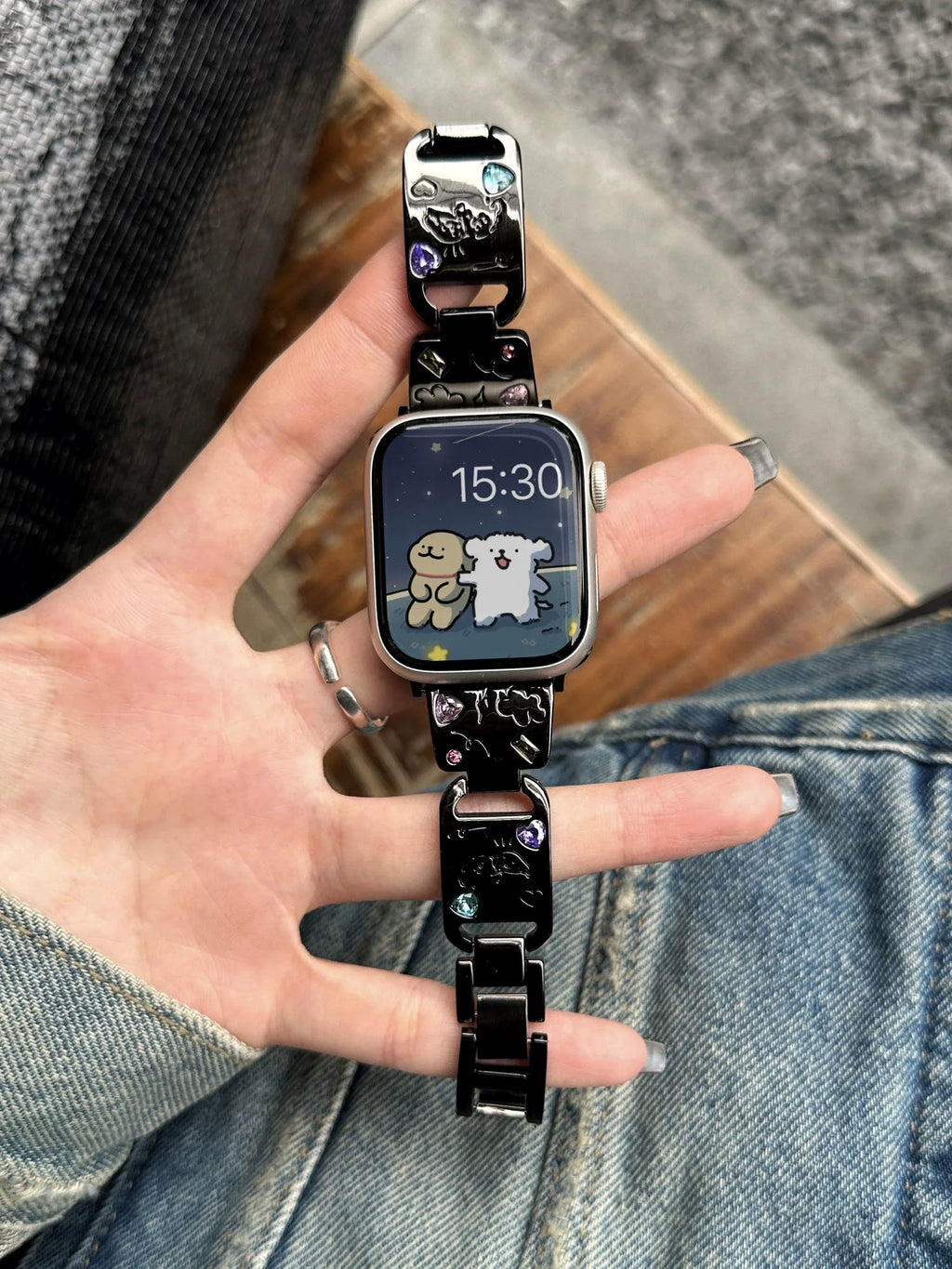 Bastet Diamond Band for Apple Watch