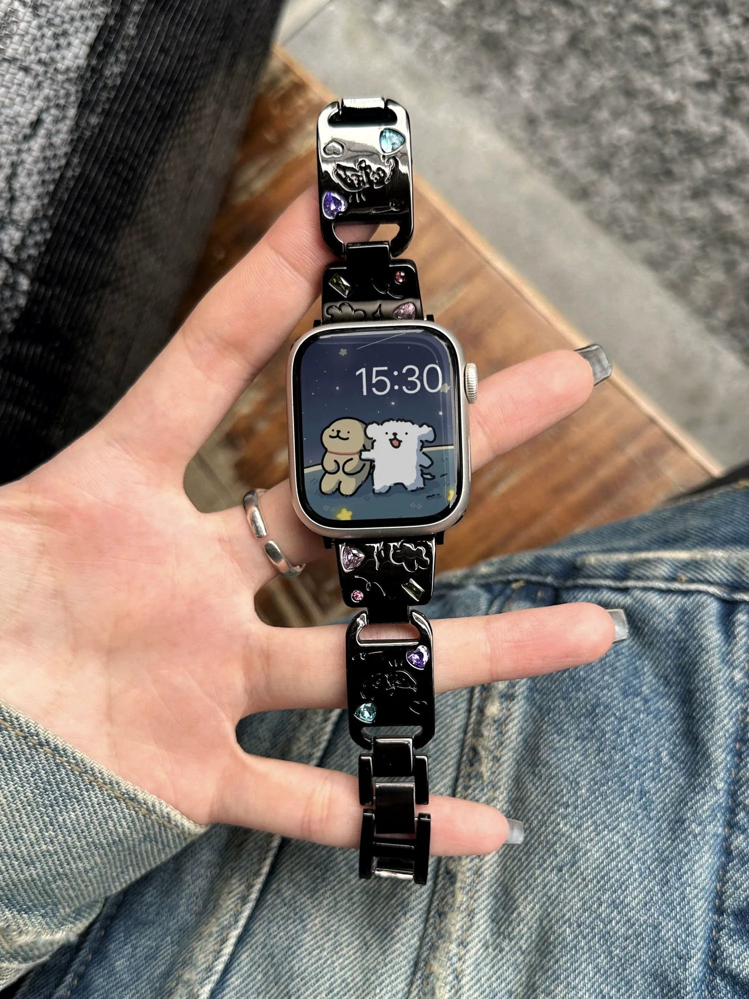 Bastet Diamond Band for Apple Watch