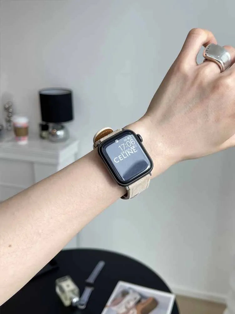 Cashmere Hide Band for Apple Watch