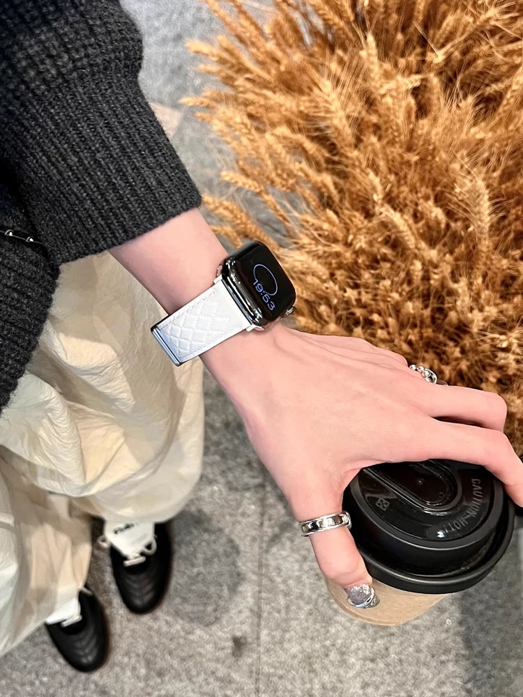 Marquee Leather Band for Apple Watch