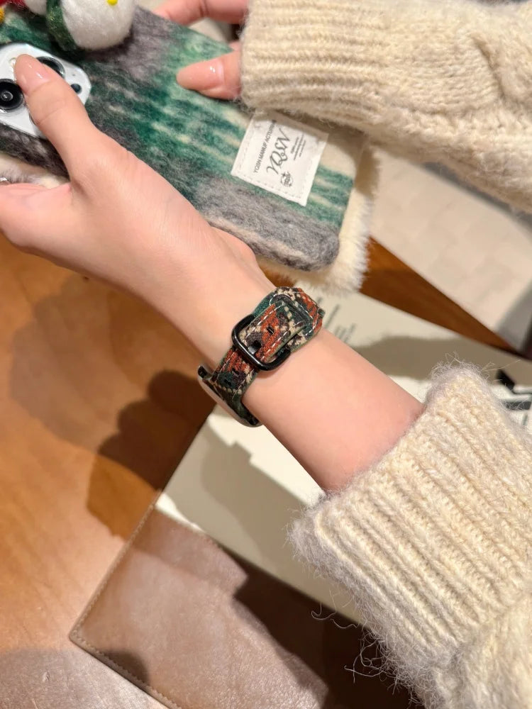 Alpine Tweed Band for Apple Watch