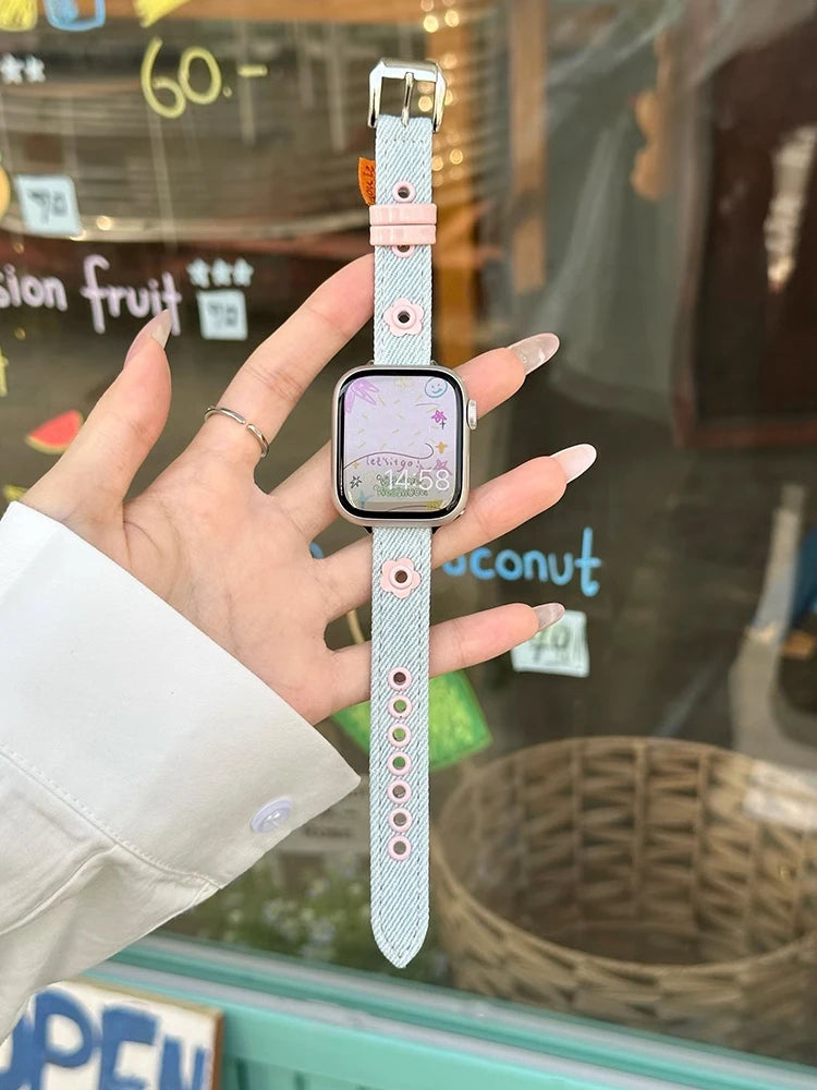 Indigo Heritage Band for Apple Watch