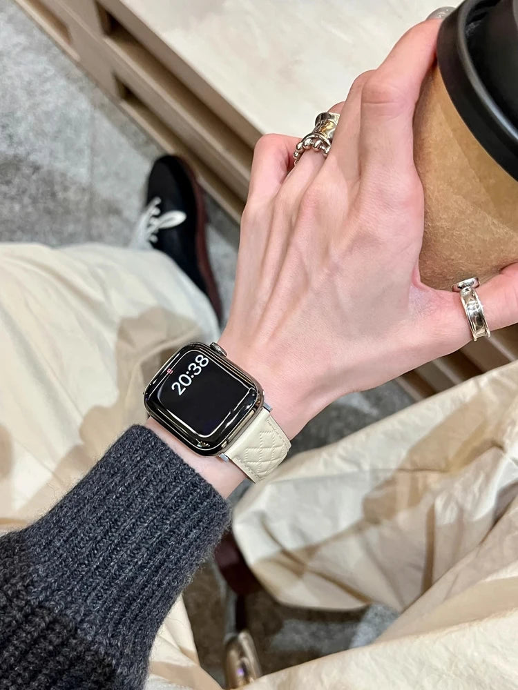 Marquee Leather Band for Apple Watch