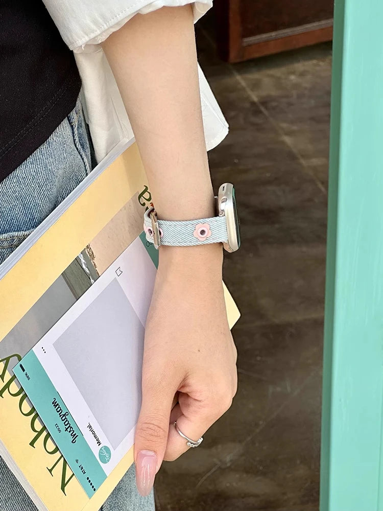 Indigo Heritage Band for Apple Watch