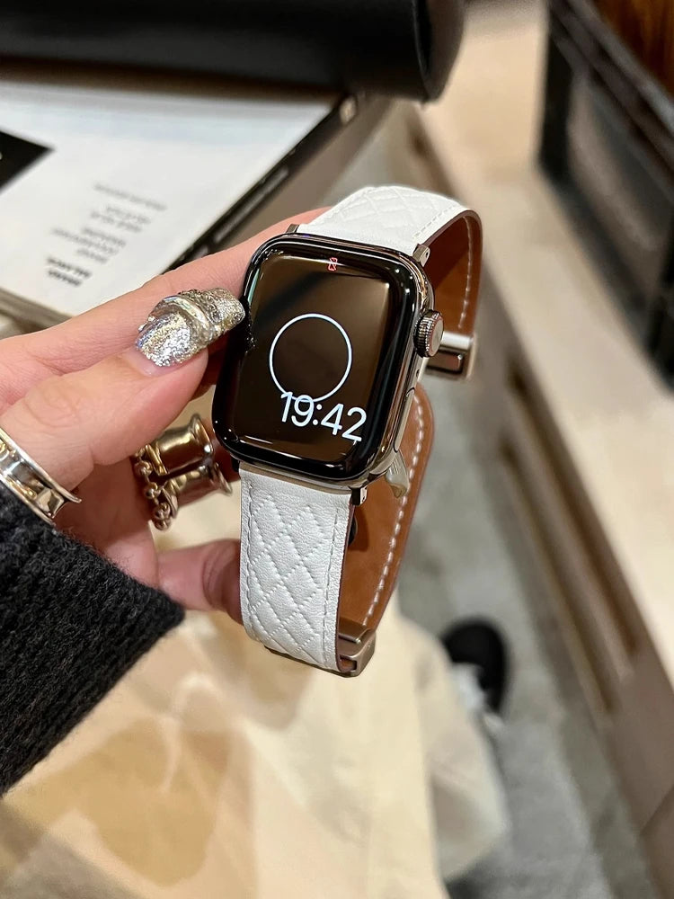 Marquee Leather Band for Apple Watch