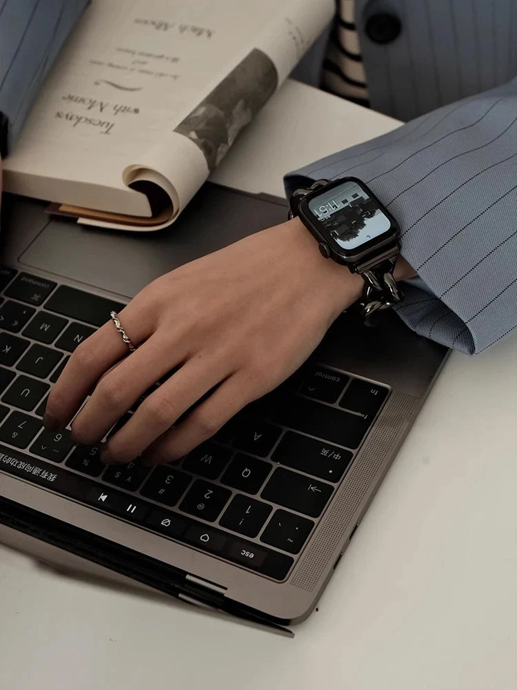 Sterling Grid Band for Apple Watch