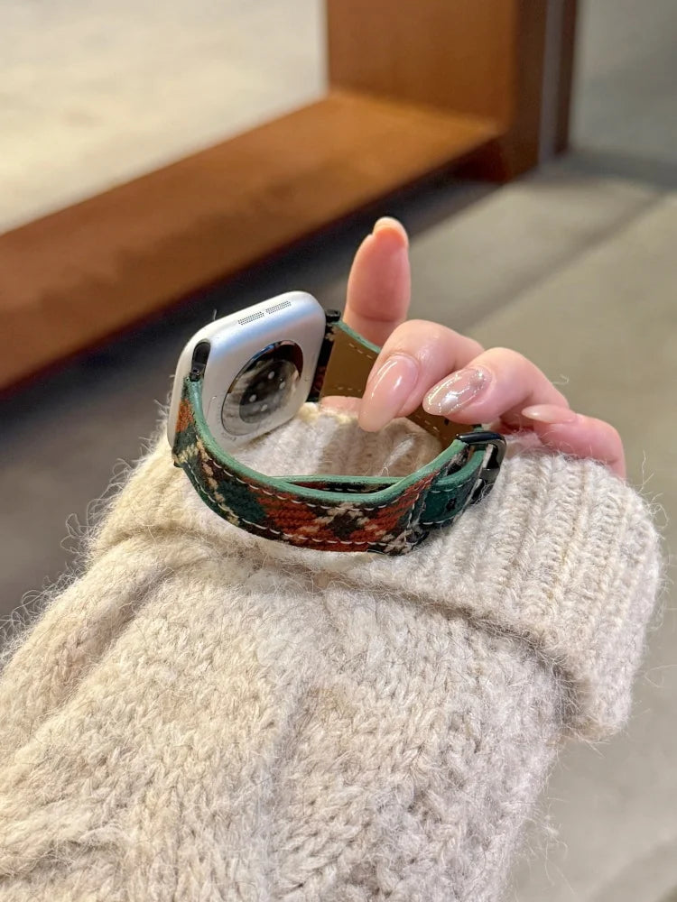 Alpine Tweed Band for Apple Watch
