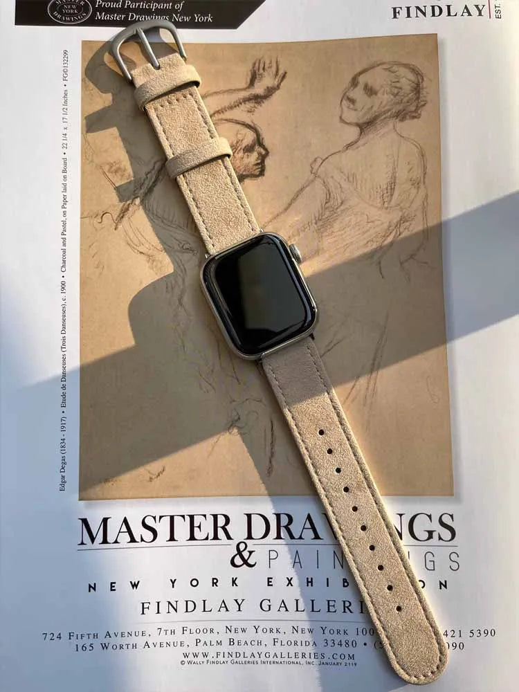 Cashmere Hide Band for Apple Watch