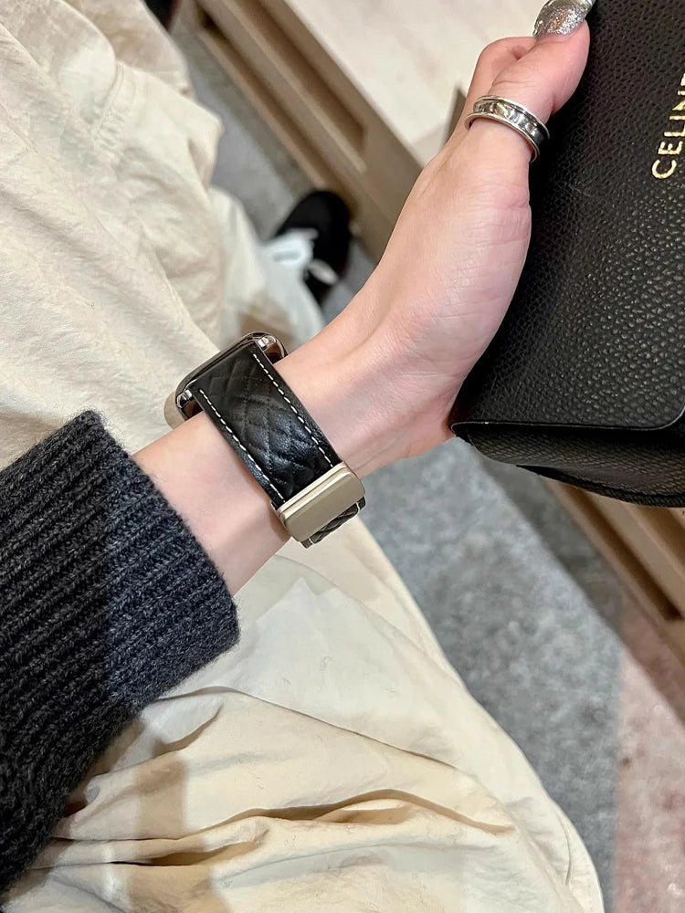 Marquee Leather Band for Apple Watch