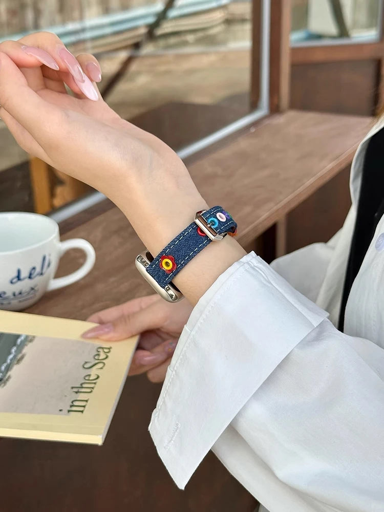 Indigo Heritage Band for Apple Watch
