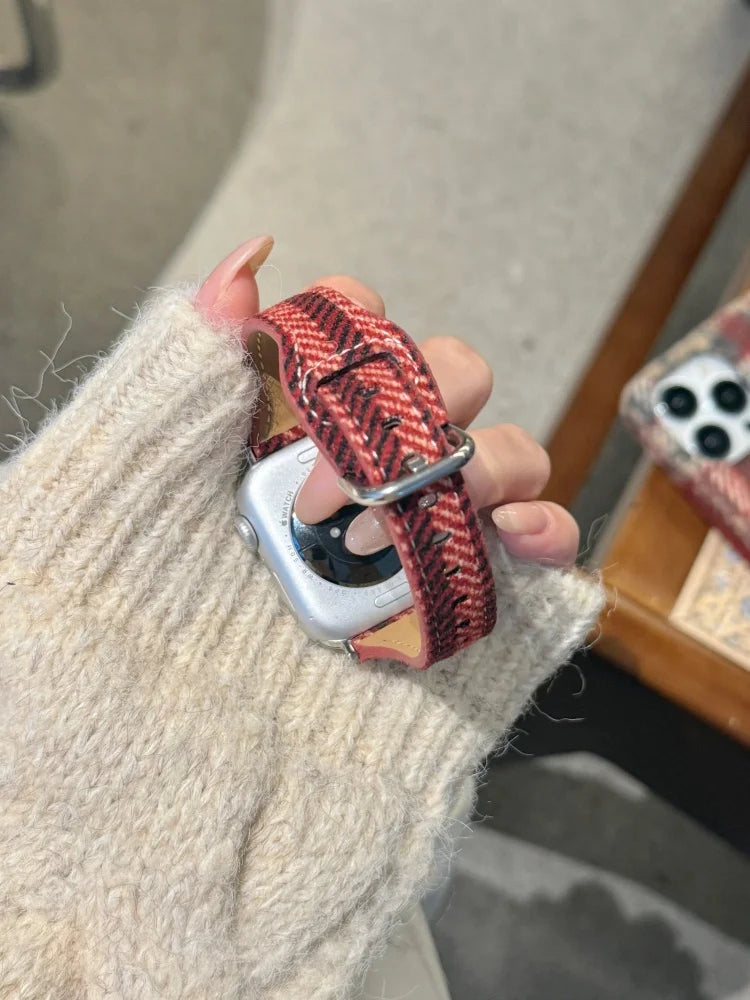 Alpine Tweed Band for Apple Watch