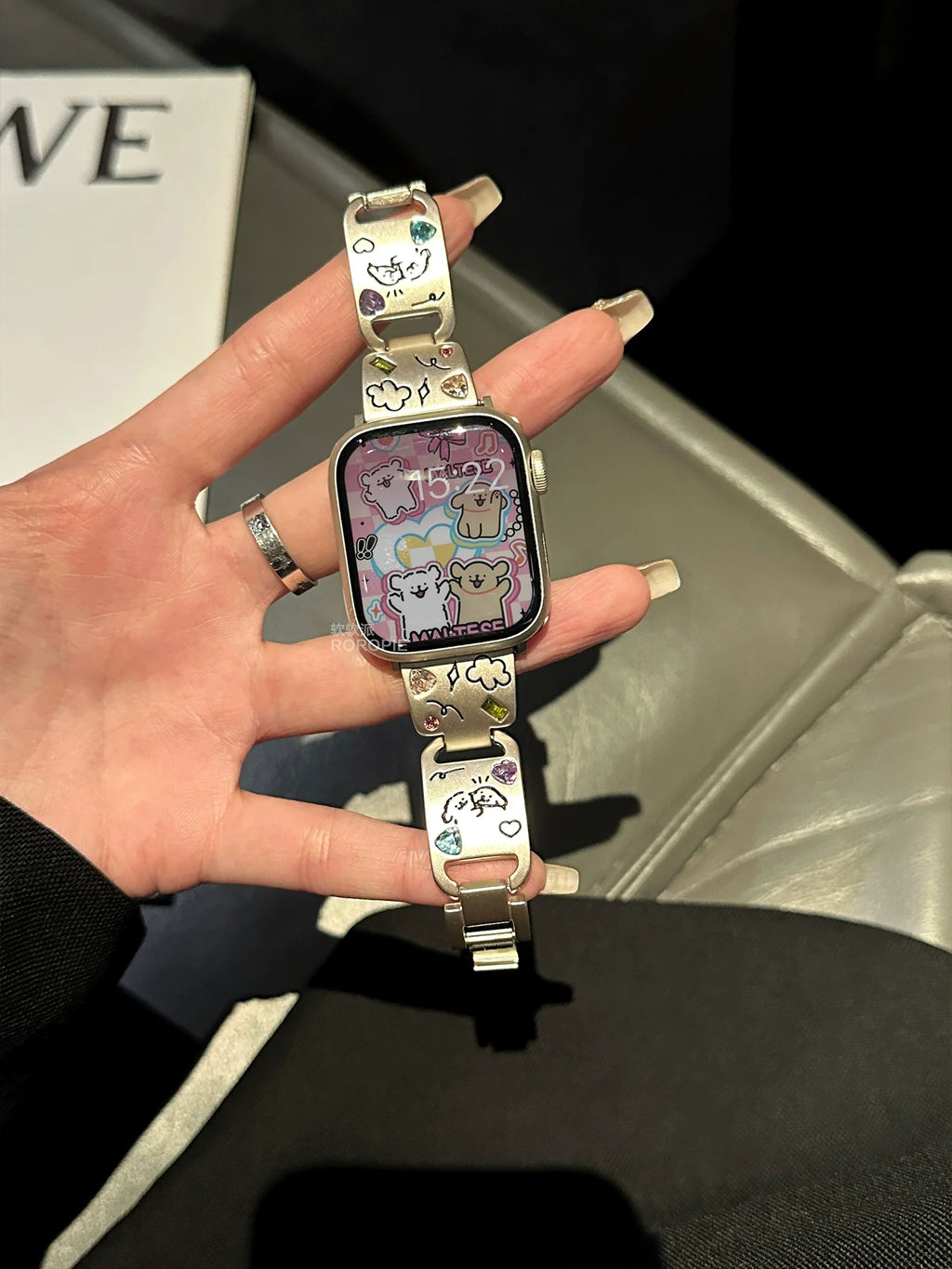 Bastet Diamond Band for Apple Watch