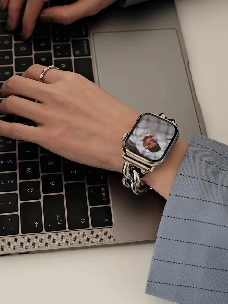 Sterling Grid Band for Apple Watch