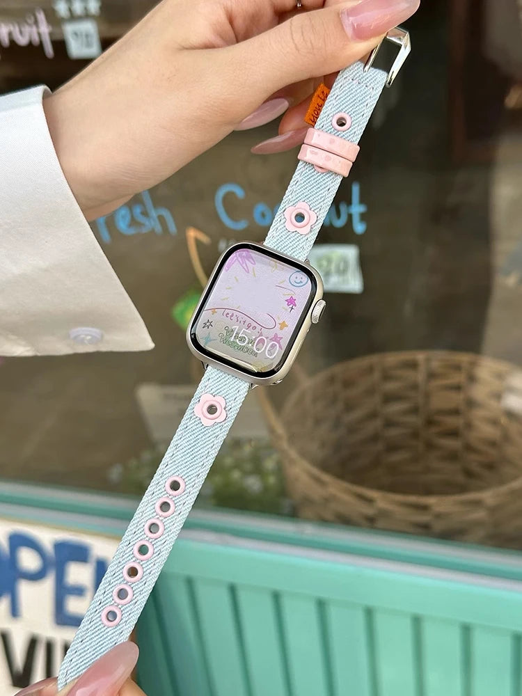 Indigo Heritage Band for Apple Watch