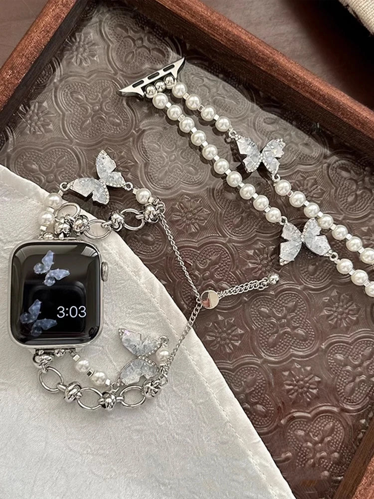 Mariposa Pearl Band for Apple Watch