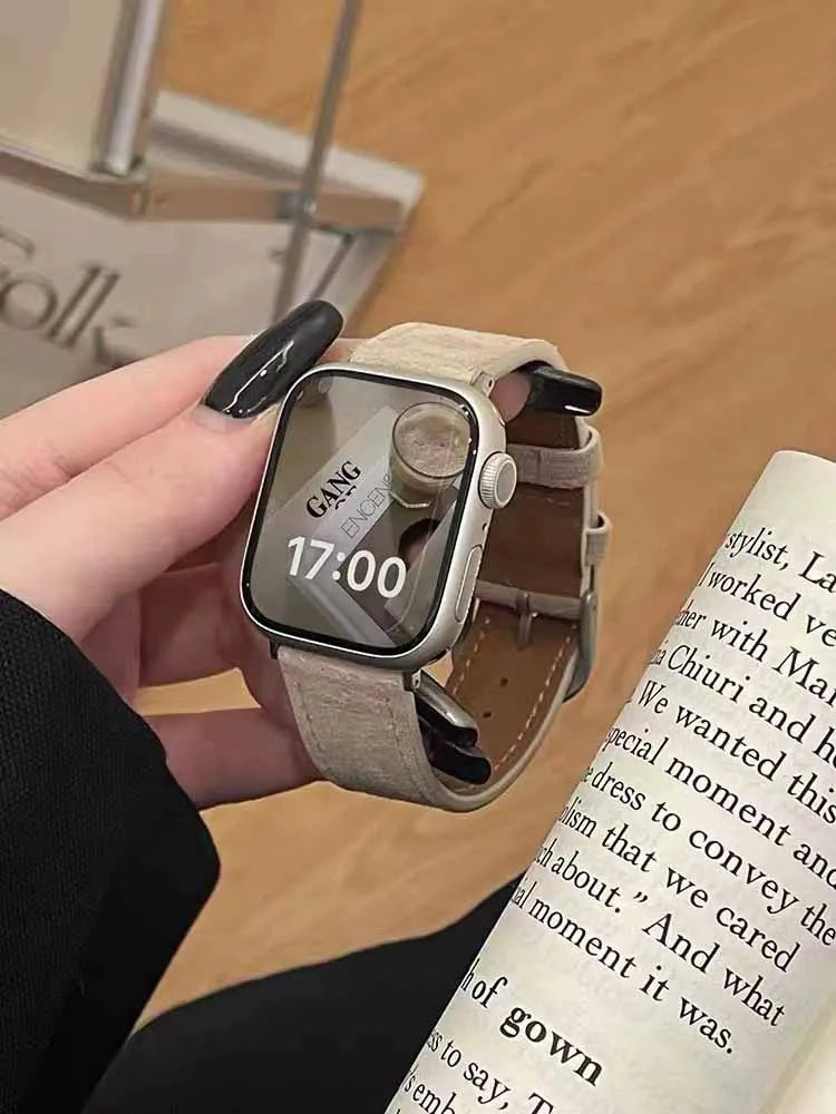Cashmere Hide Band for Apple Watch