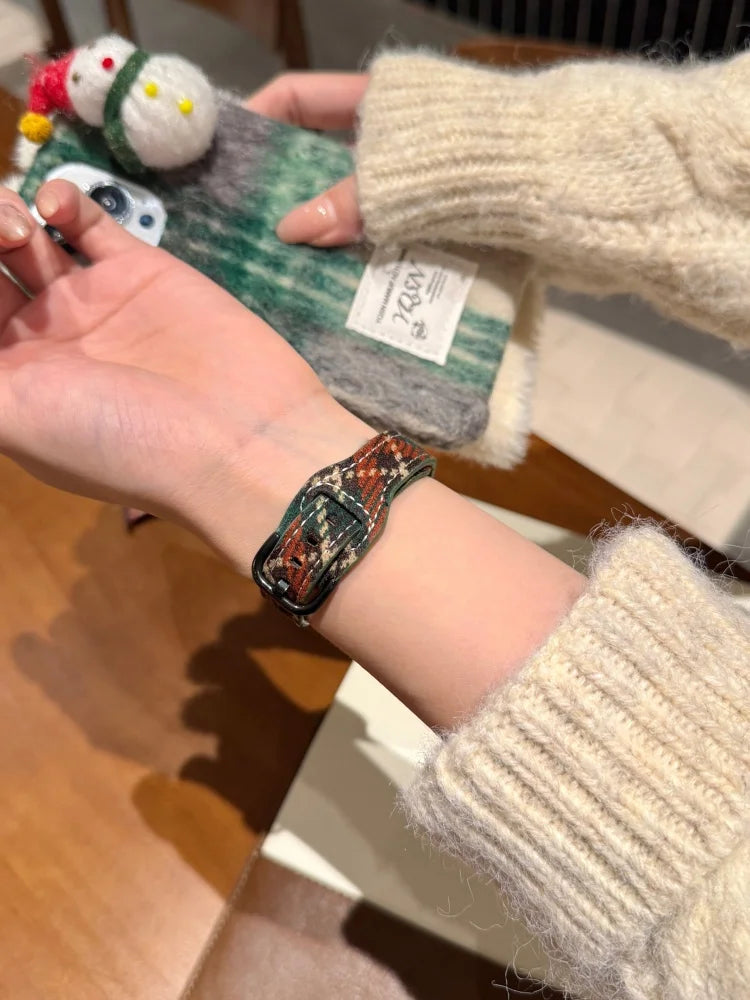 Alpine Tweed Band for Apple Watch