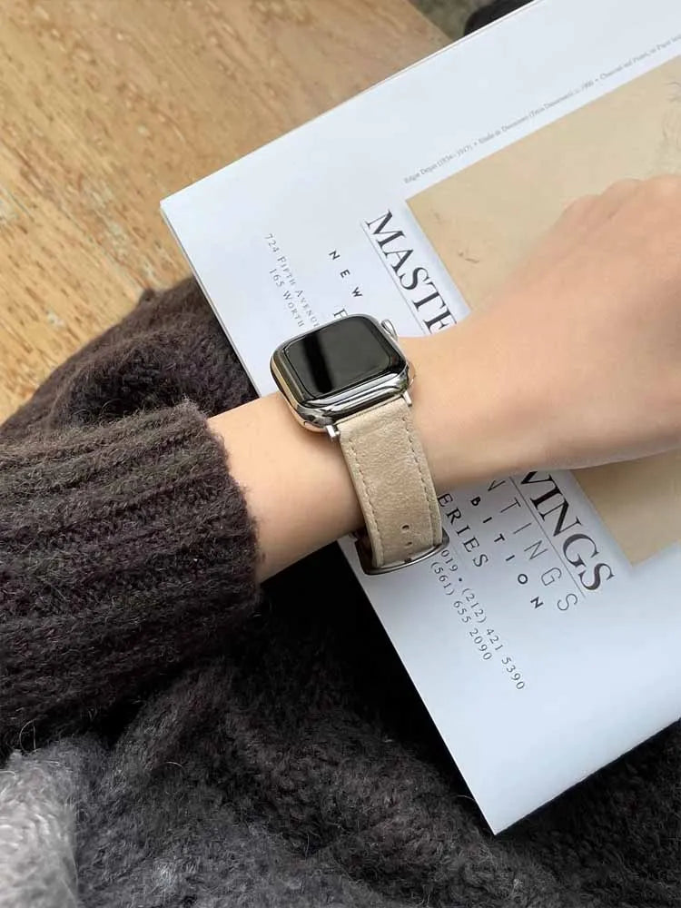 Cashmere Hide Band for Apple Watch