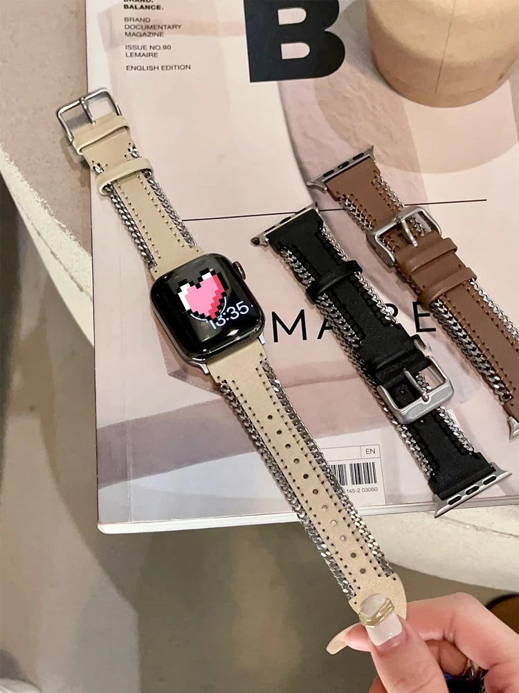Vespera Zippered Band for Apple Watch