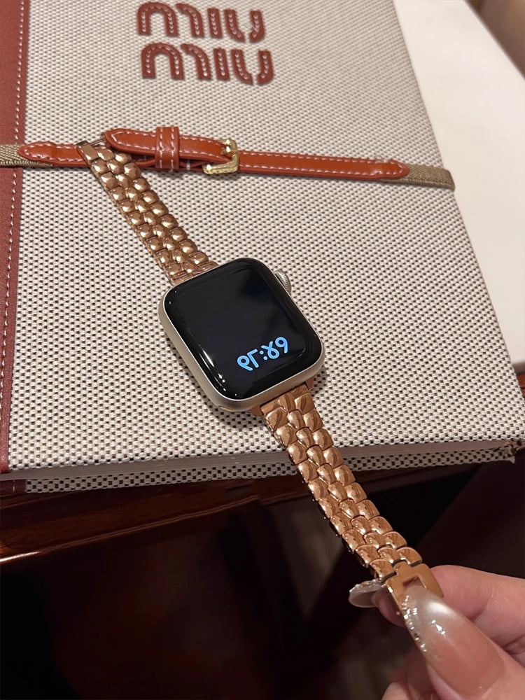Lustre Steel Band for Apple Watch