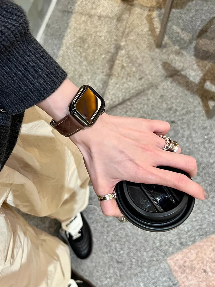 Marquee Leather Band for Apple Watch