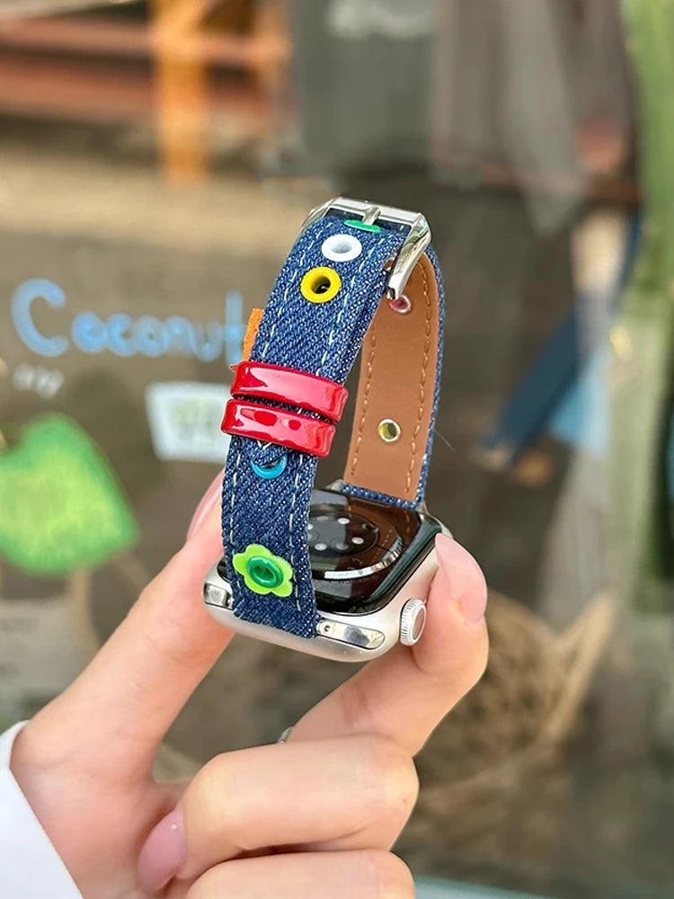 Indigo Heritage Band for Apple Watch