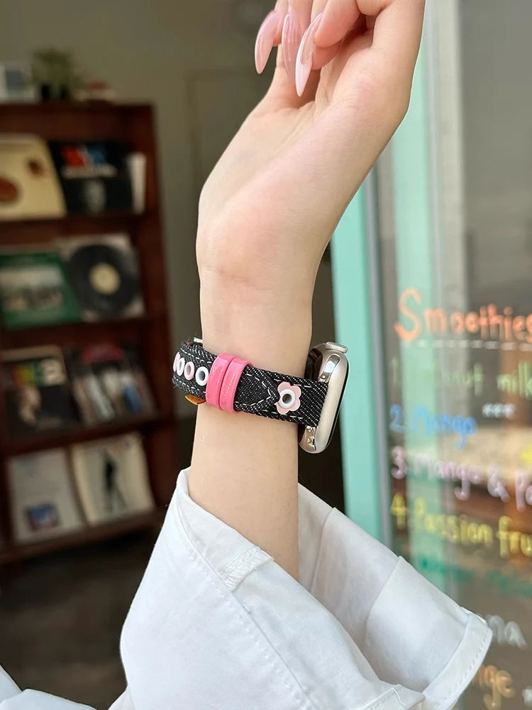 Indigo Heritage Band for Apple Watch