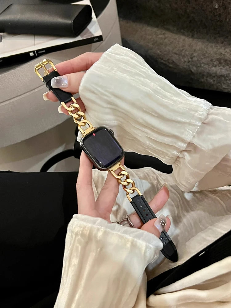 Aurelian Leather Band for Apple Watch