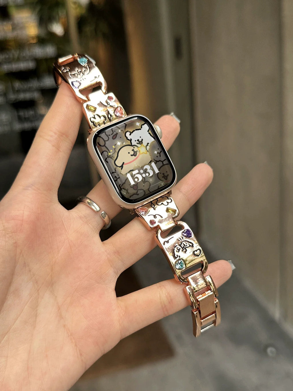 Bastet Diamond Band for Apple Watch