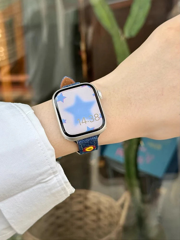 Indigo Heritage Band for Apple Watch