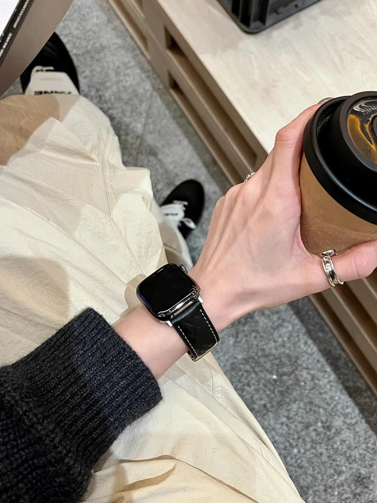 Marquee Leather Band for Apple Watch