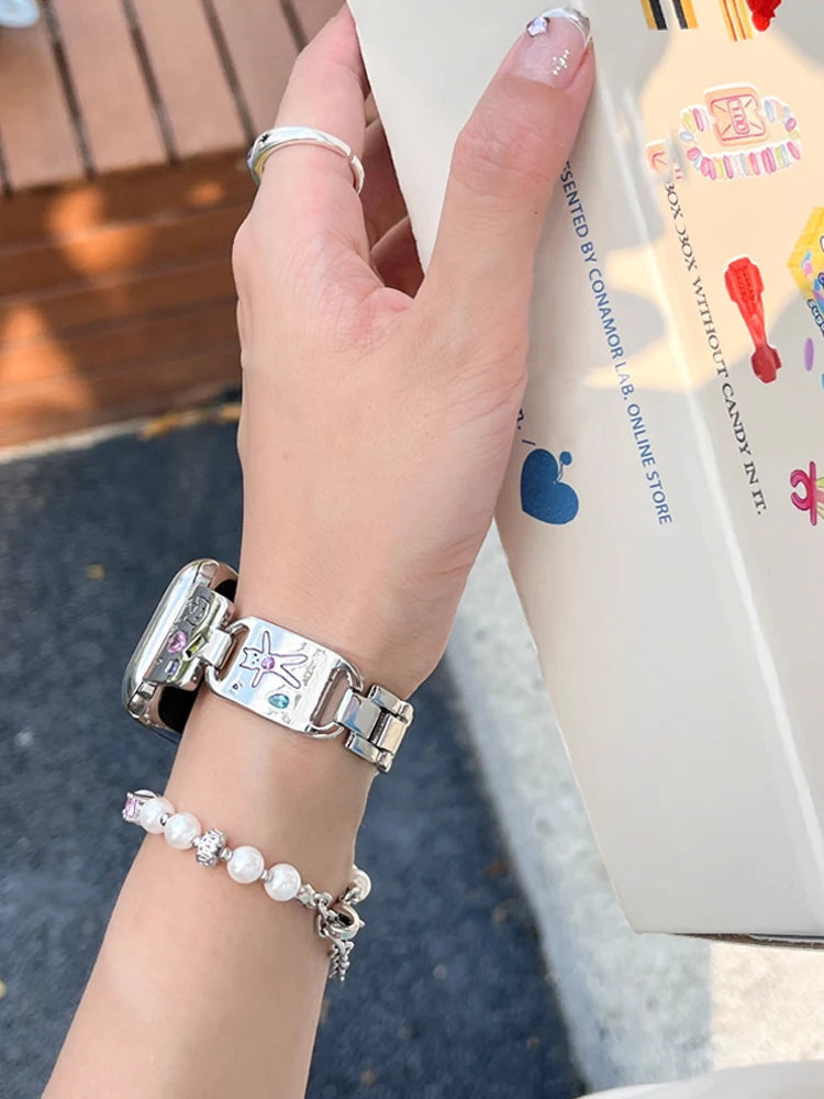 Bastet Diamond Band for Apple Watch