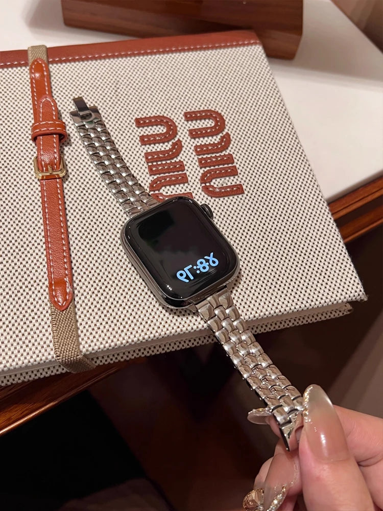Lustre Steel Band for Apple Watch