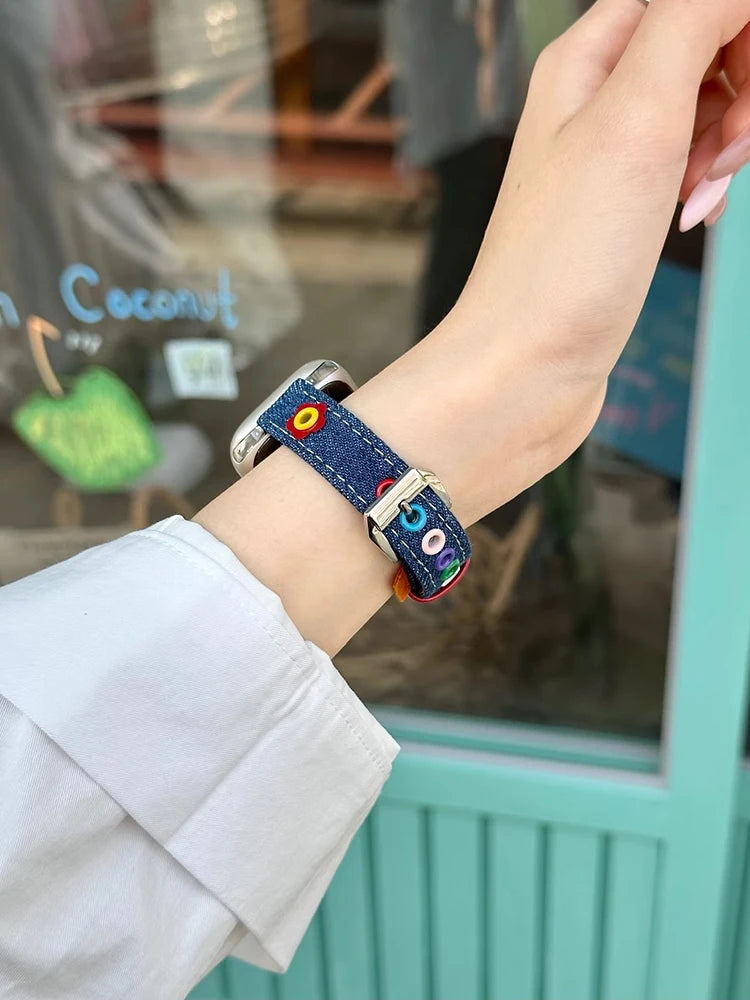 Indigo Heritage Band for Apple Watch