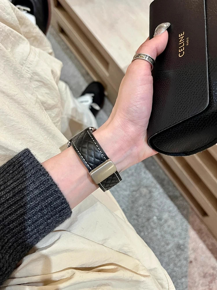 Marquee Leather Band for Apple Watch