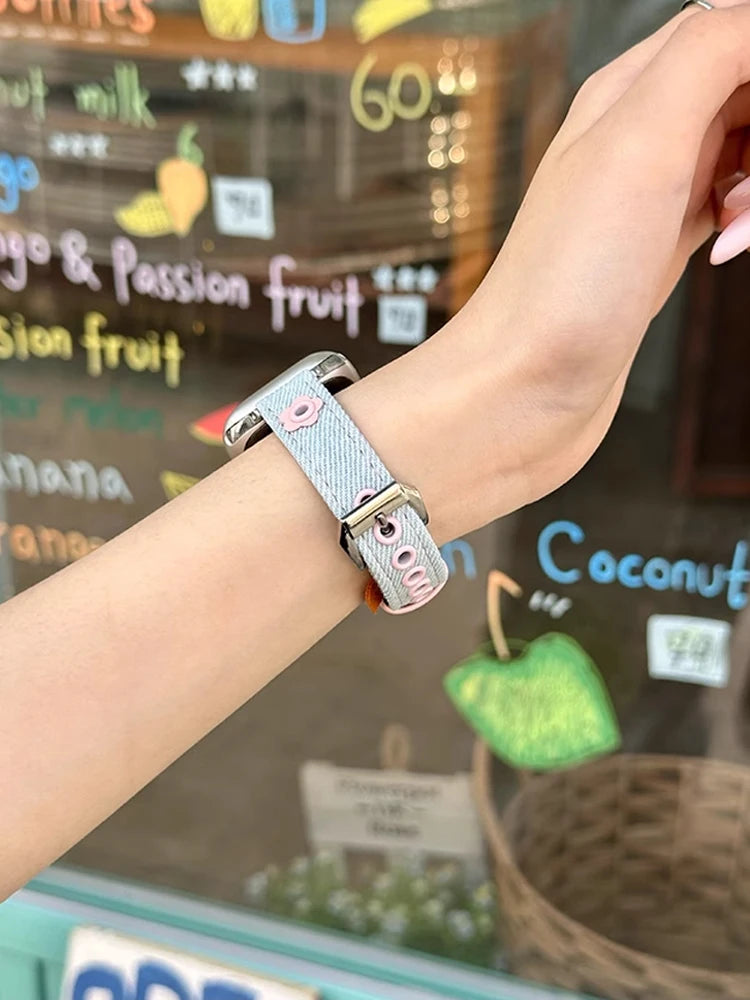 Indigo Heritage Band for Apple Watch