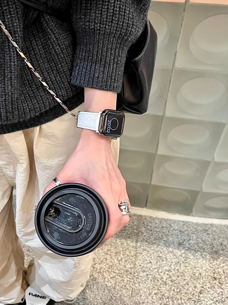 Marquee Leather Band for Apple Watch