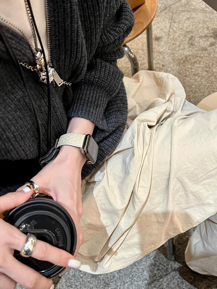 Marquee Leather Band for Apple Watch