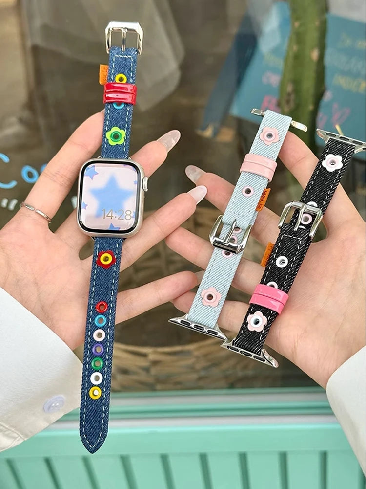 Indigo Heritage Band for Apple Watch