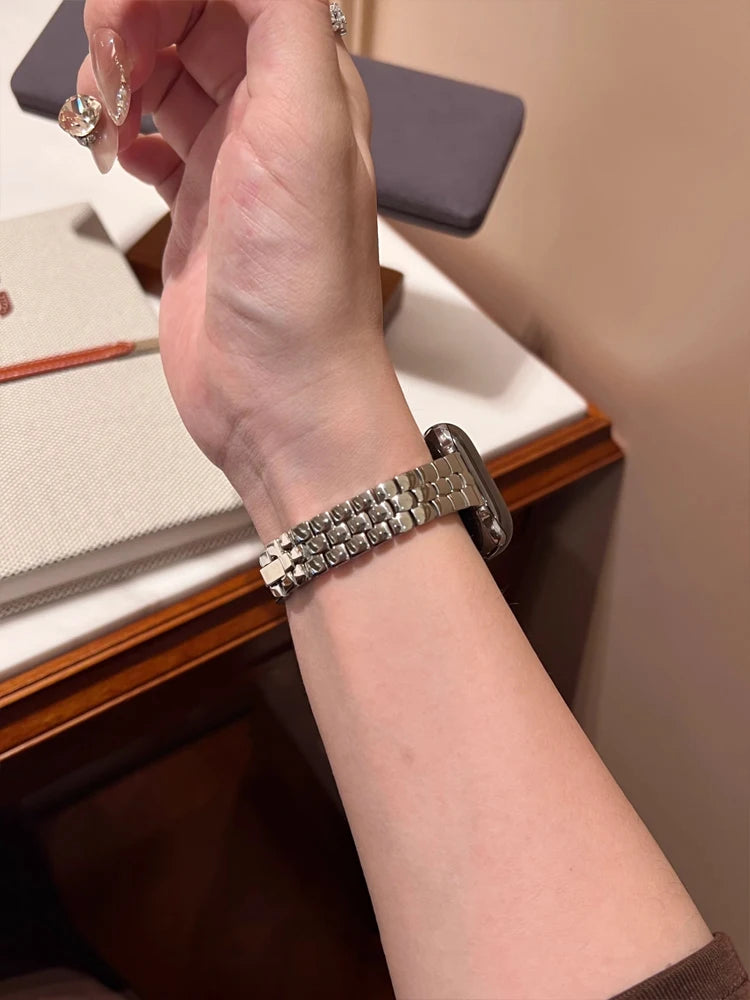 Lustre Steel Band for Apple Watch
