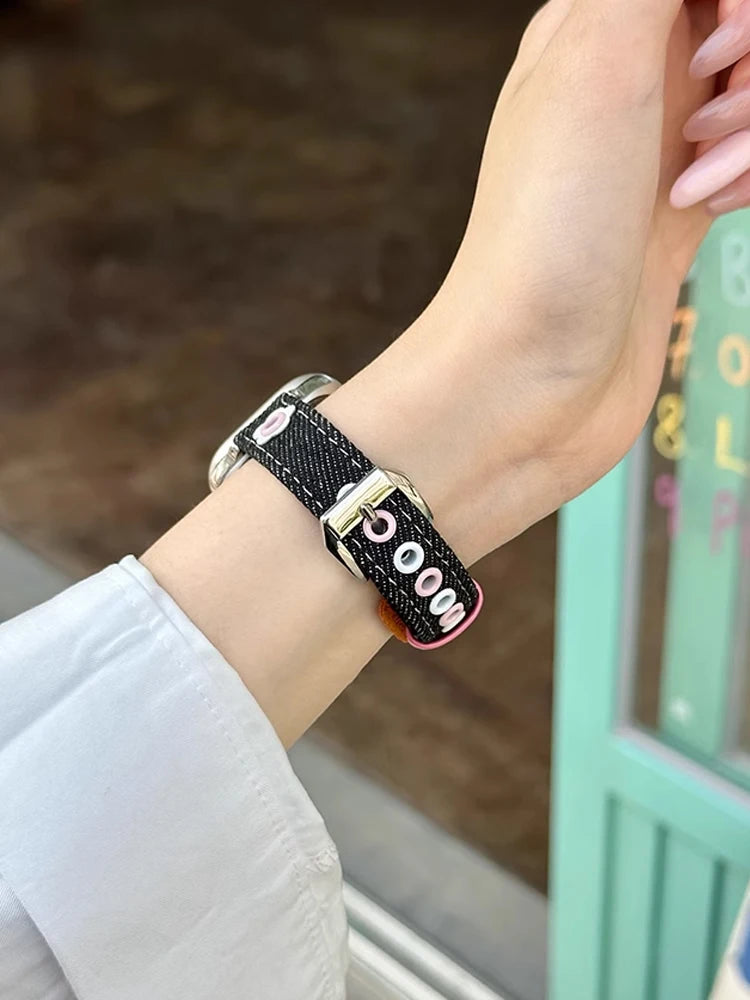 Indigo Heritage Band for Apple Watch