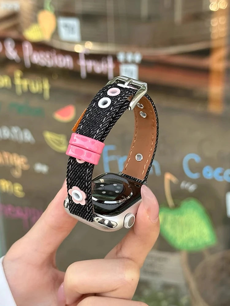 Indigo Heritage Band for Apple Watch