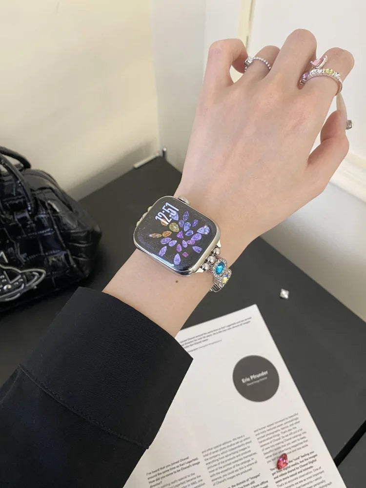 Aura Infinite Diamond Band for Apple Watch