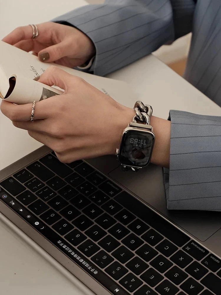 Sterling Grid Band for Apple Watch