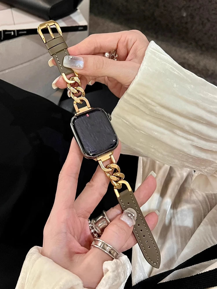 Aurelian Leather Band for Apple Watch